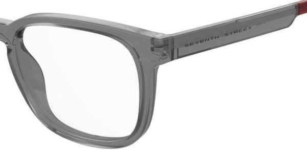 Gafas acetato rectangular en color gris